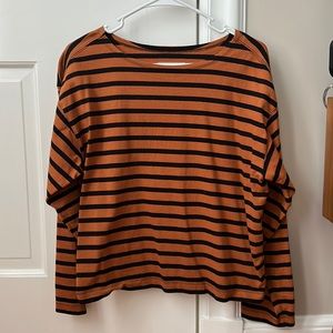 Everlane bateau stripe top